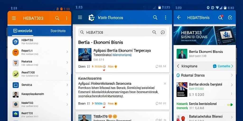 Antarmuka pengguna <strong>HEBAT303</strong> yang menarik untuk berita ekonomi bisnis.