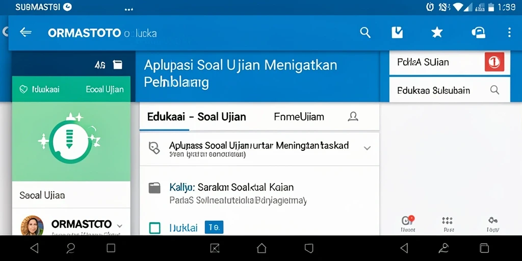 Tampilan antarmuka pengguna ORMASTOTO yang menarik dan fungsional.
